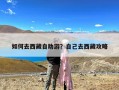 如何去西藏自助游？自己去西藏攻略